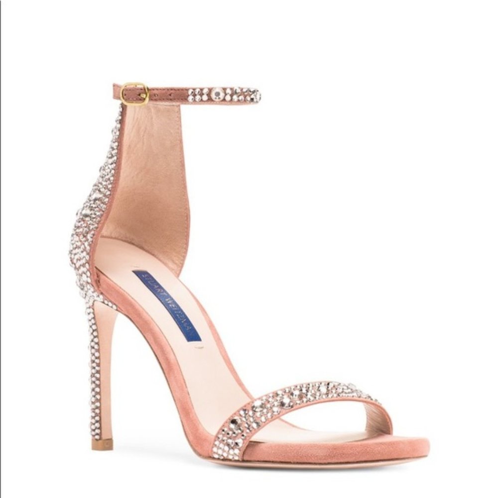 Stuart Weitzman Crystal Sandals